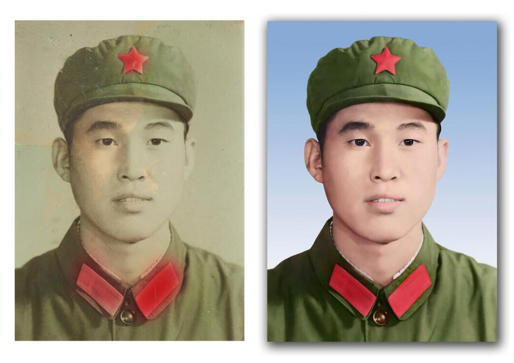 玉山破损照片修复-18